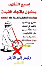 وضع اصبع التشهد من السنه النبوية