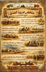 ملخص غزوة الخندق.webp
