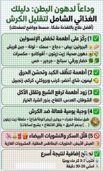 دليل لخساره الدهون والكرش.PNG