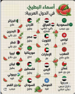 اسماء البطيخ في الدول العربيه.PNG
