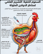 السموم الخفية لمخاطر الدجاج الملوثة