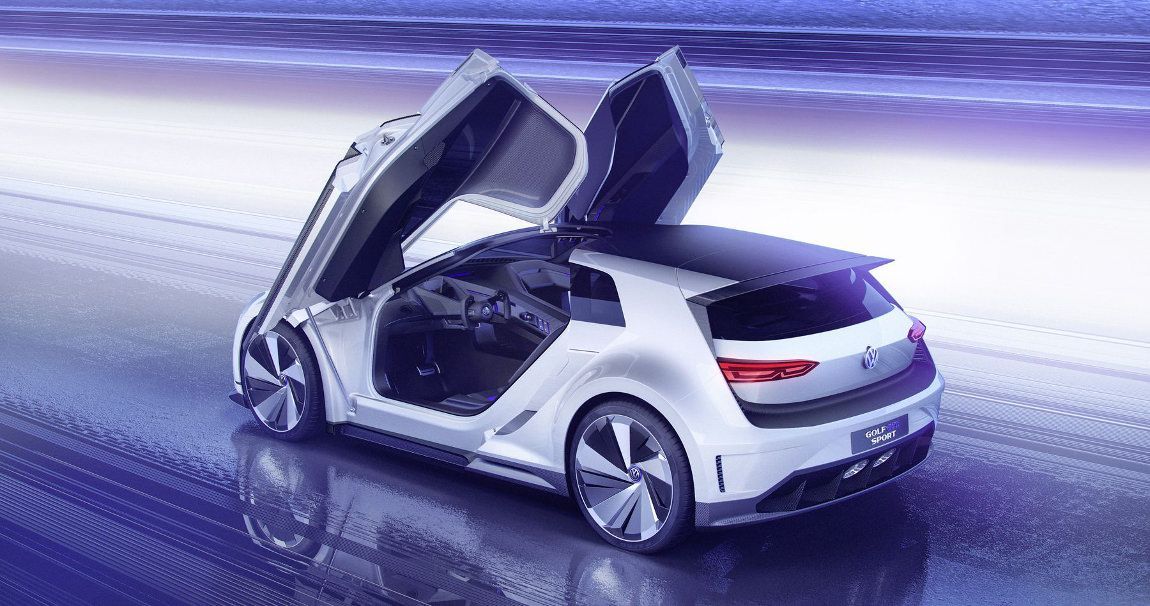 جولف Gte Sport Coupe Concept إحياء في فولكس واجن احلى الصور سيارات في العالم Supercarros Volkswagem Auto